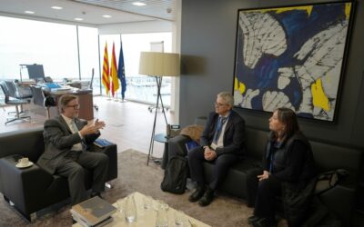 El Puerto de Tarragona y el ICAEN están estudiando estrategias conjuntas para fomentar la descarbonización en el puerto