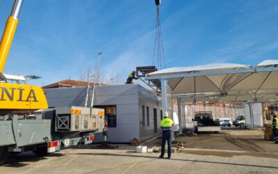 La construcción de las instalaciones permanentes de control aduanero en el Puerto de Santander está llegando a su etapa final