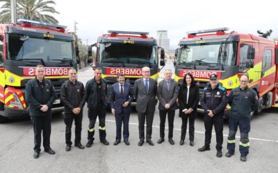 El Port de Barcelona adquiere tres nuevos vehículos para los Bomberos de Barcelona