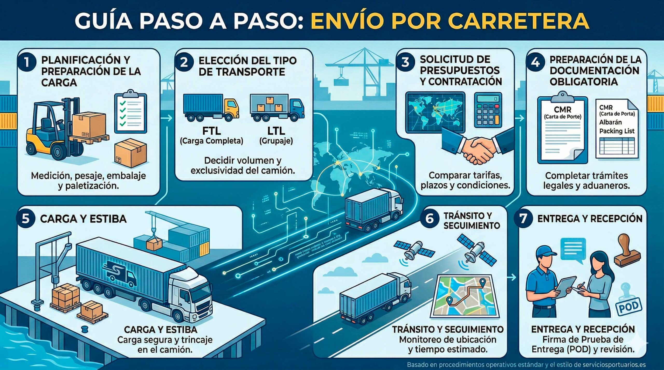 Infografia Transporte Carretera